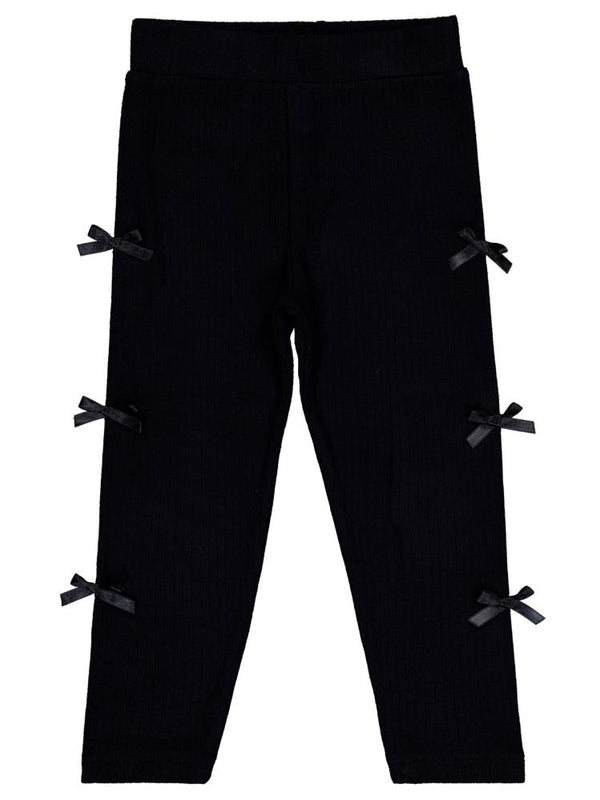 Civil Girls Fiyonklu 2-5 Yaş Tayt - Siyah