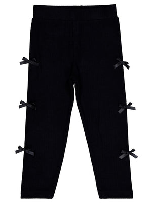 Civil Girls Fiyonklu 2-5 Yaş Tayt - Siyah