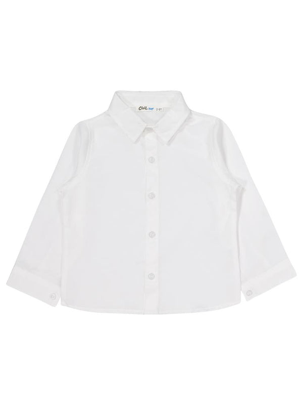 Civil Boys Papyonlu Gömlekli 3 lü 2-5 Yaş Takım Elbise - Gri