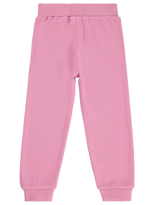 Civil Girls Renkli Kelebek Baskılı 2-5 Yaş Eşofman Altı - Pembe