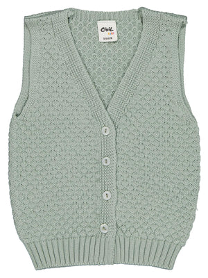 Civil Baby Baklava Desen 6-18 Ay Yelek - Haki