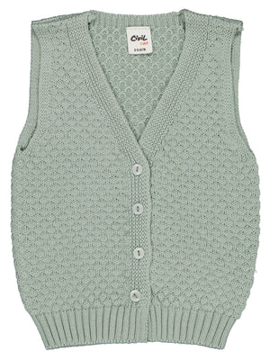 Civil Baby Baklava Desen 6-18 Ay Yelek - Haki