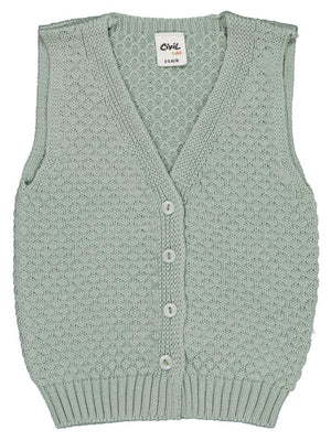 Civil Baby Baklava Desen 6-18 Ay Yelek - Haki