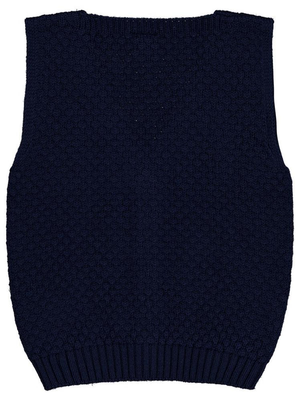 Civil Baby Baklava Desen 6-18 Ay Yelek - Lacivert