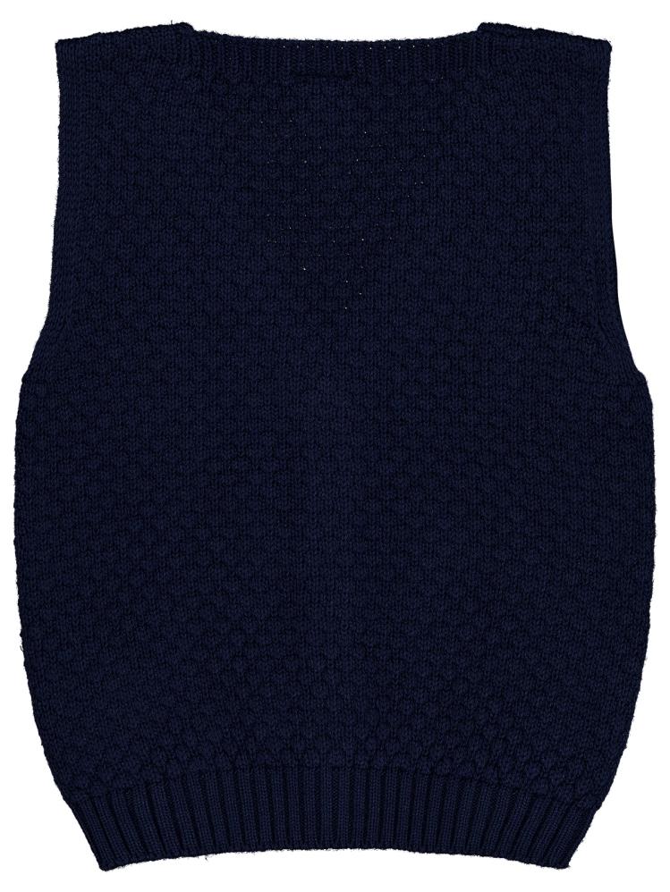 Civil Baby Baklava Desen 6-18 Ay Yelek - Lacivert