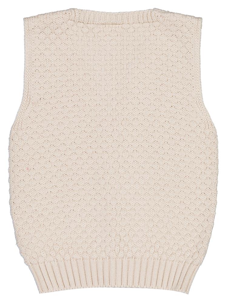 Civil Baby Baklava Desen 6-18 Ay Yelek - Bej