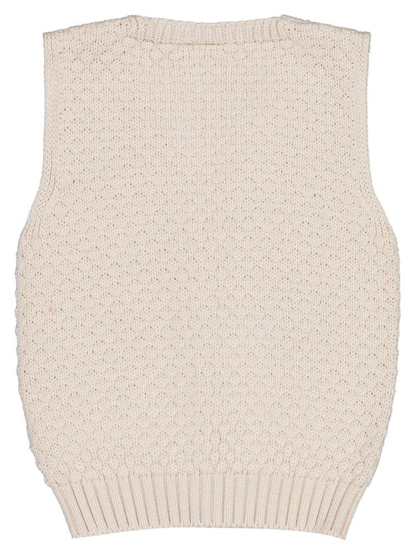 Civil Baby Baklava Desen 6-18 Ay Yelek - Bej