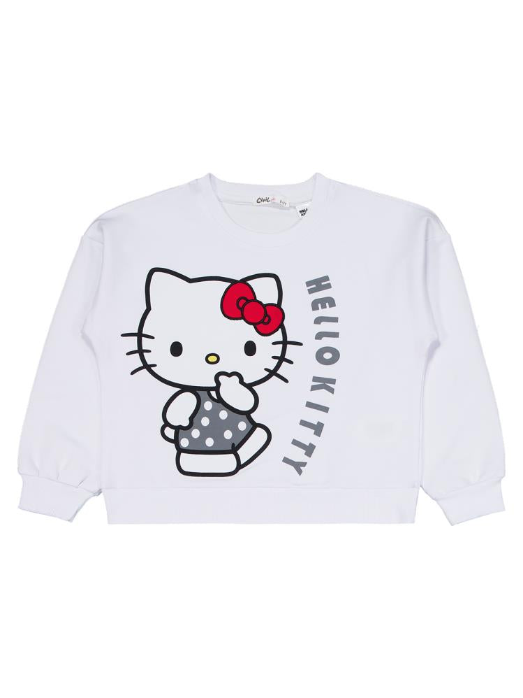 Hello Kitty 6-9 Yaş Takım - Beyaz