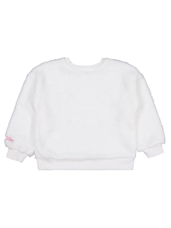 Hello Kitty 6-9 Yaş Sweatshirt - Ekru