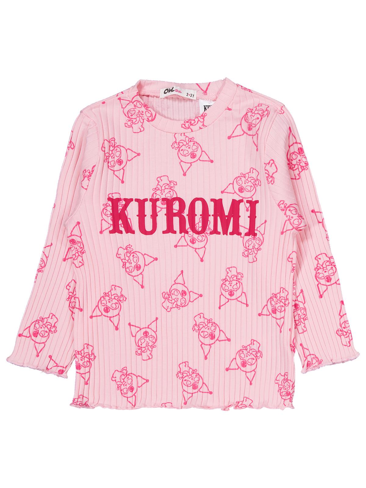 Kuromi 2-5 Yaş Pijama Takımı - Pembe