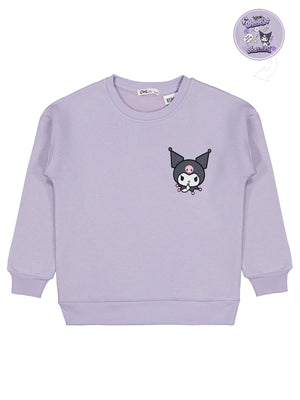 Kuromi 10-13 Yaş Sweatshirt - Lila