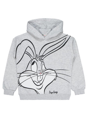 Bugs Bunny 10-13 Yaş Sweatshirt - Gri