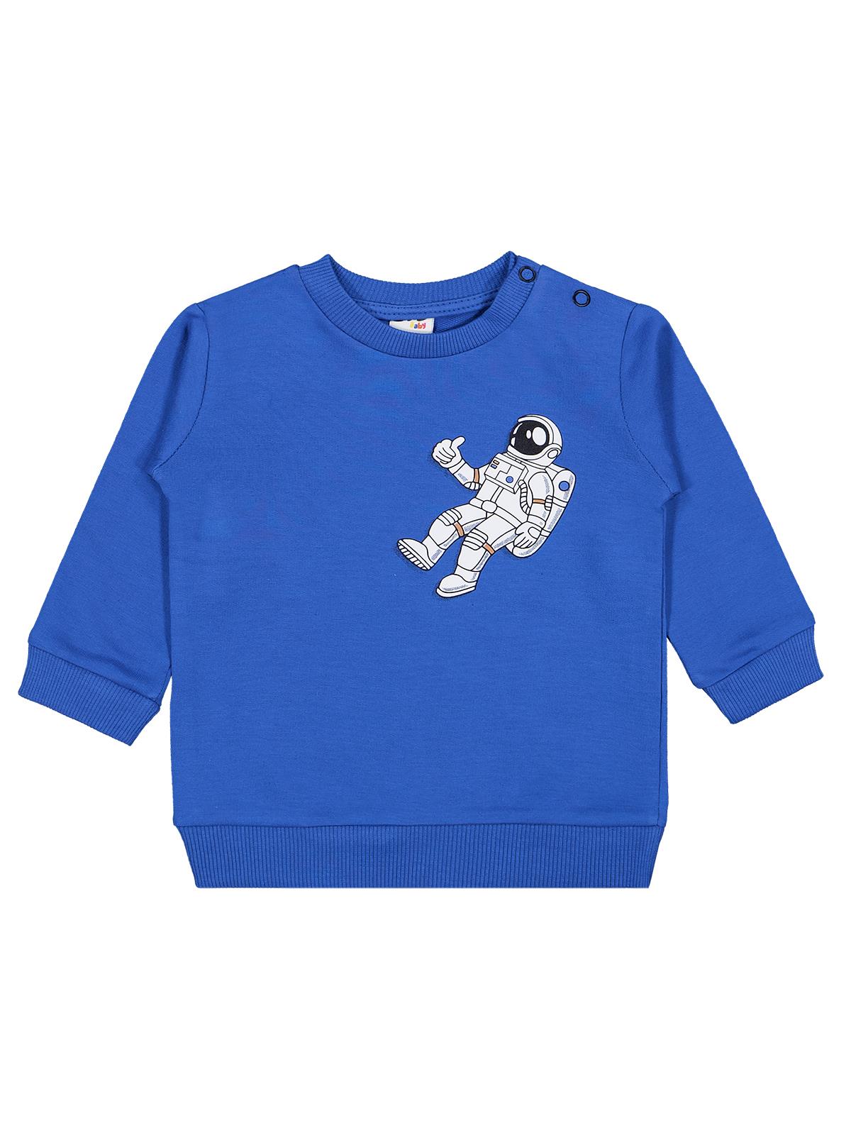 Civil Baby Astronot Baskılı 3'lü Set 6-18 Ay Sweatshirt