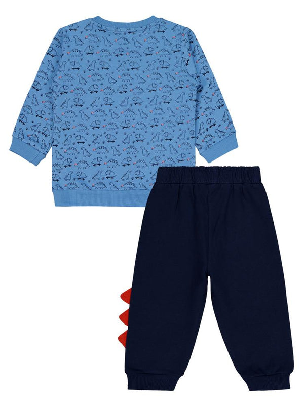 Civil Baby Dinazor Baskılı 2'li Set 6-18 Ay Takım