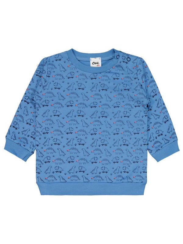 Civil Baby Dinazor Baskılı 2'li Set 6-18 Ay Takım