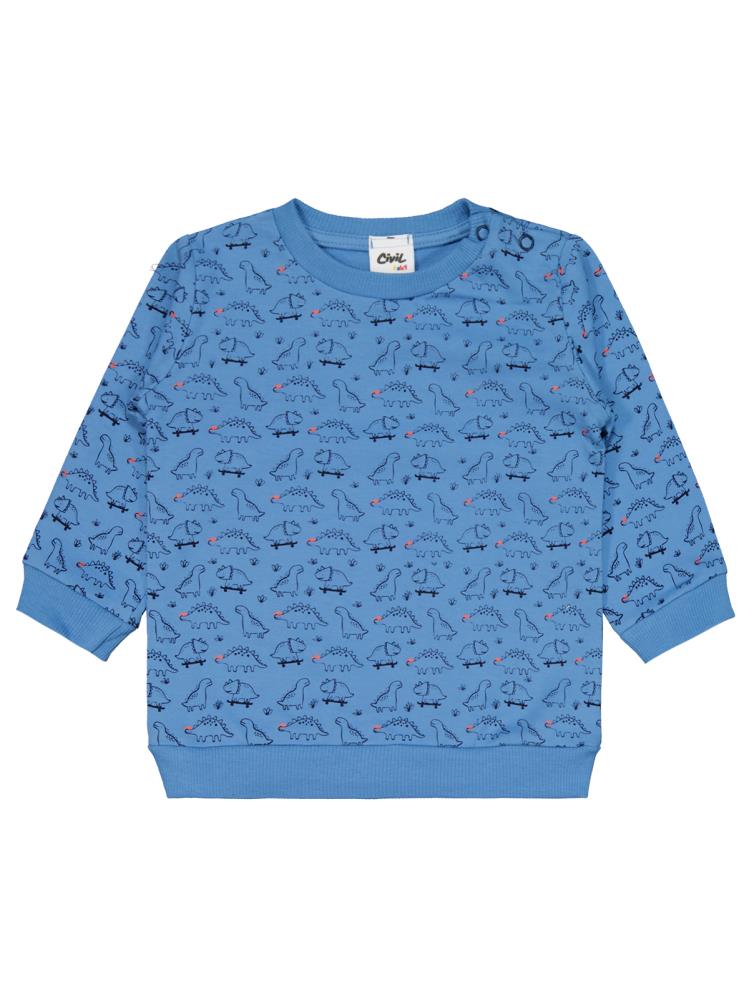 Civil Baby Dinazor Baskılı 2'li Set 6-18 Ay Takım