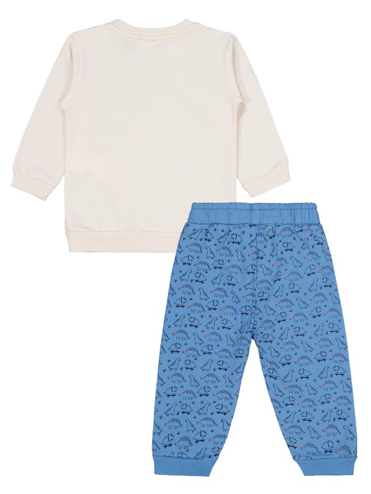 Civil Baby Dinazor Baskılı 2'li Set 6-18 Ay Takım