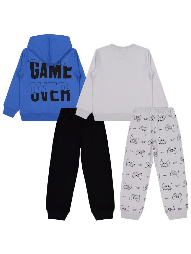 Civil Boys Game On Baskılı 2'li Set 6-9 Yaş Takım