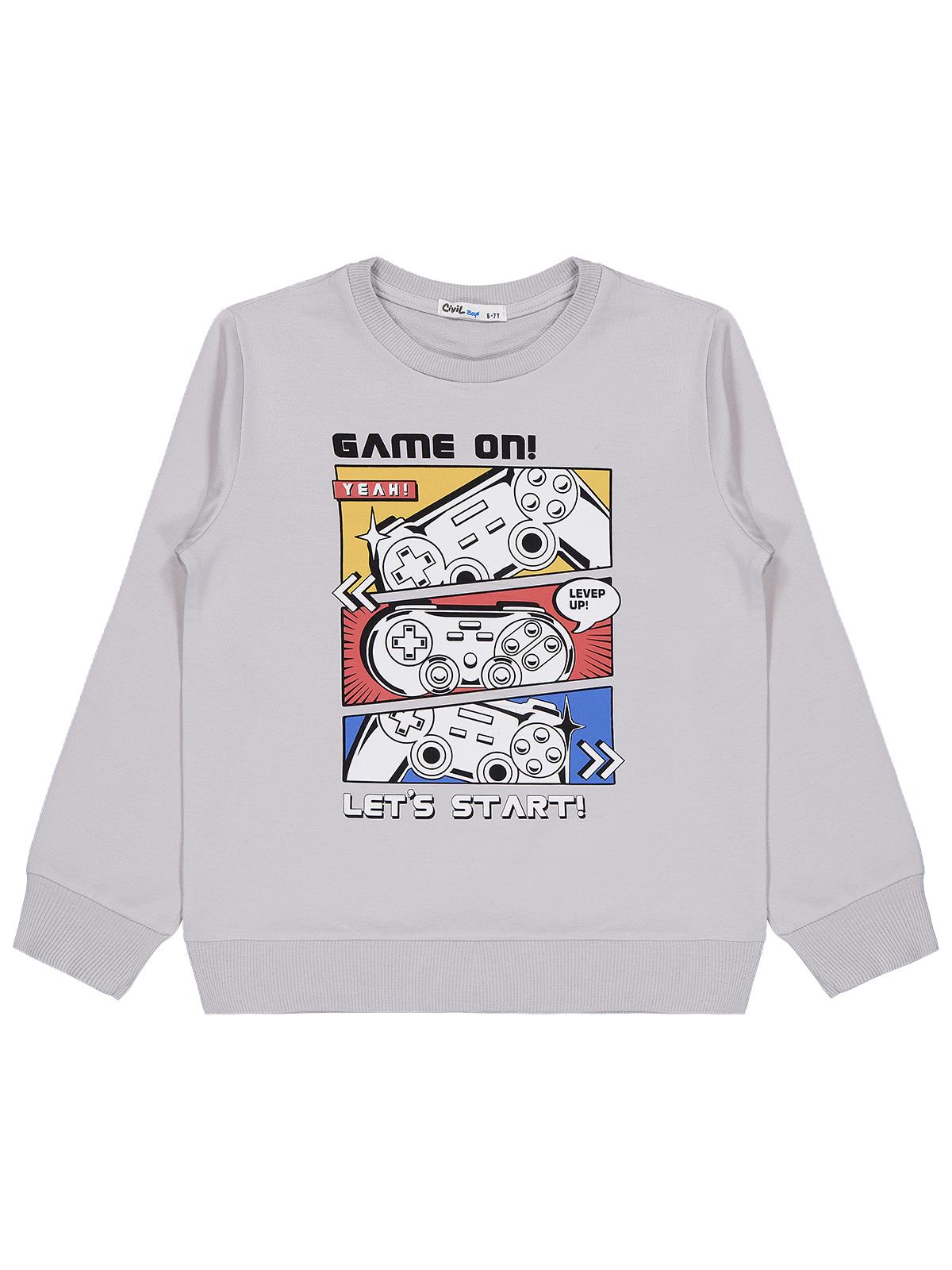 Civil Boys Game On Baskılı 2'li Set 6-9 Yaş Takım