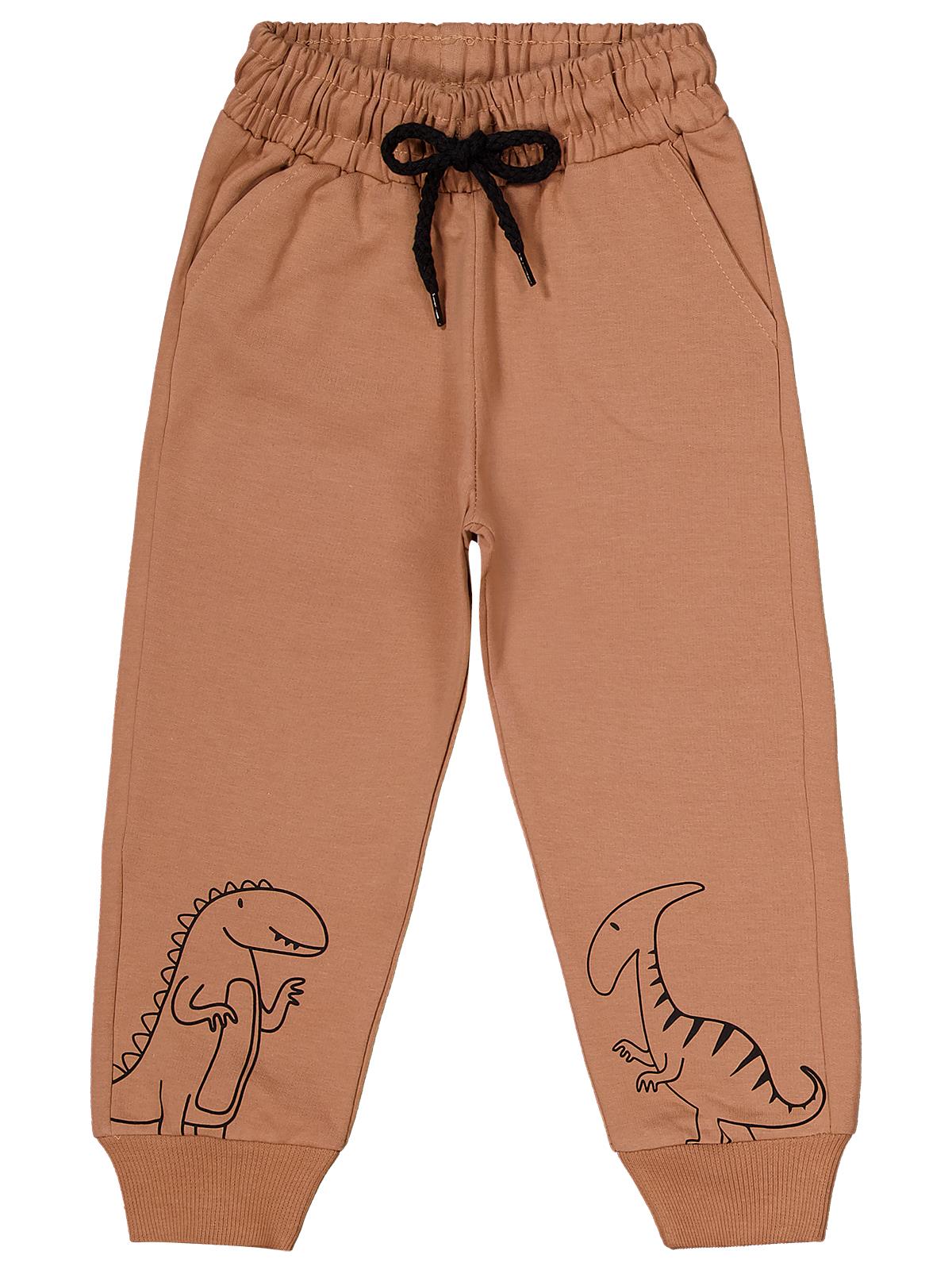 Civil Boys  Safari Baskılı 3'lü Set 2-5 Yaş Eşofman Altı