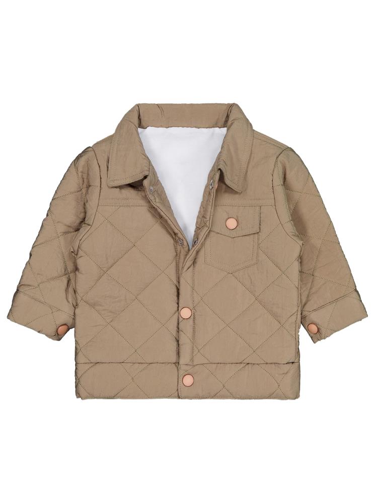 Civil Baby Baklava Desen 6-18 Ay Ceket - Haki