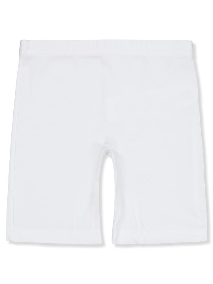 Civil Girls Classic Long 2-10 Yaş Boxer - Beyaz