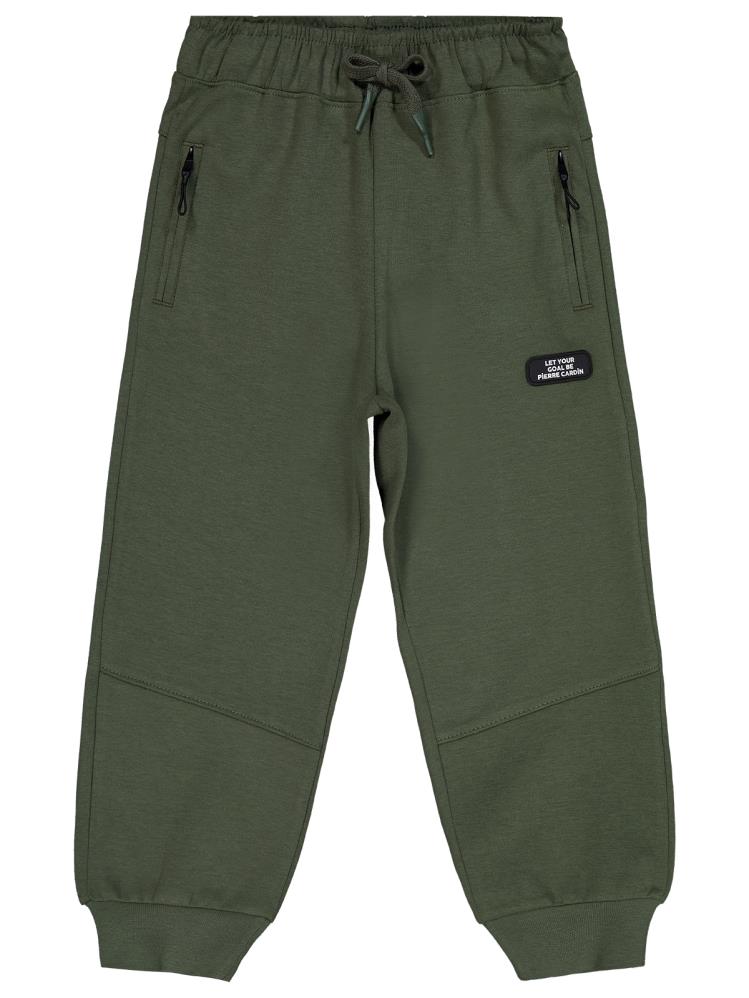 Pierre Cardin Armalı 6-9 Yaş Eşofman Altı - Haki