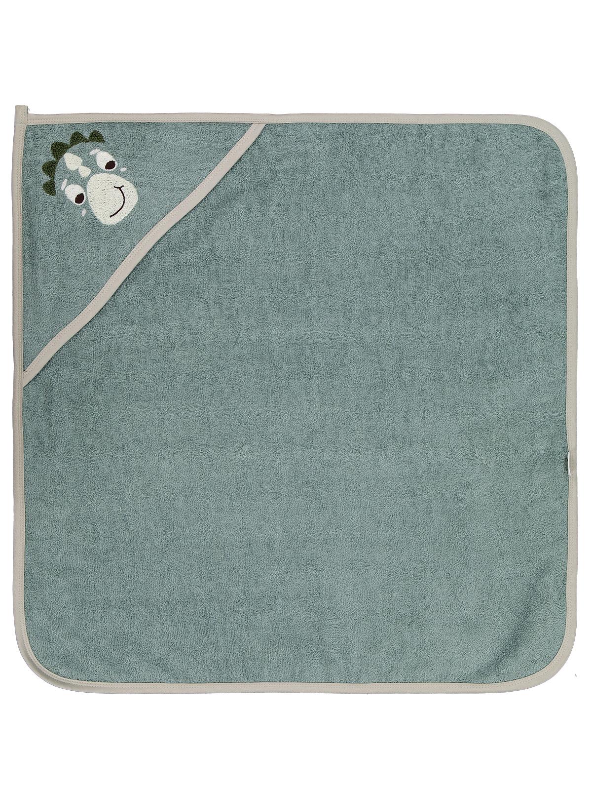 Civil Baby Dinazor Nakışlı Havlu - Haki