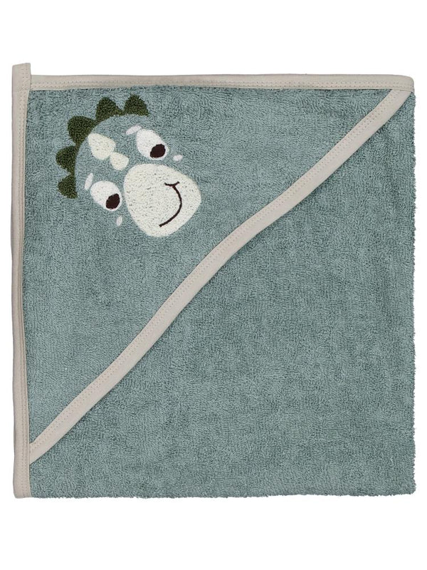 Civil Baby Dinazor Nakışlı Havlu - Haki