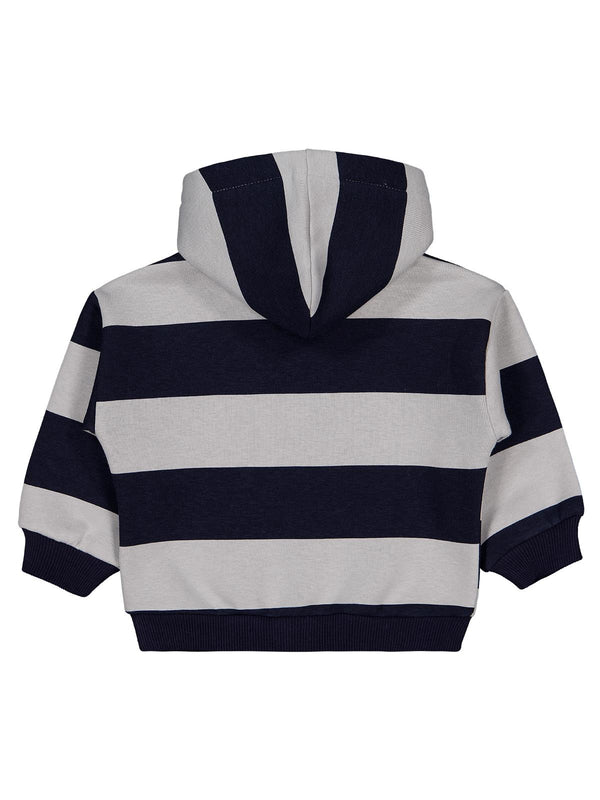 Civil Baby Çizgili 6-18 Ay Hırka - Lacivert