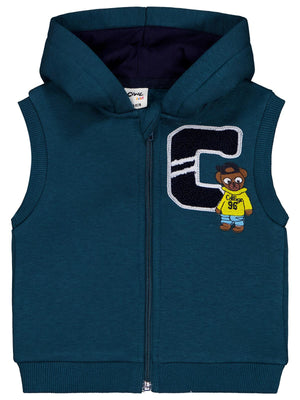 Civil Baby C Nakışlı 6-18 Ay Yelek - Yeşil