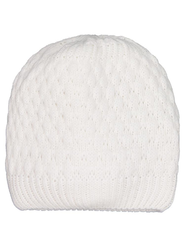 Civil Baby Çift Ponponlu Bebek Uni Basic Bere - Ekru