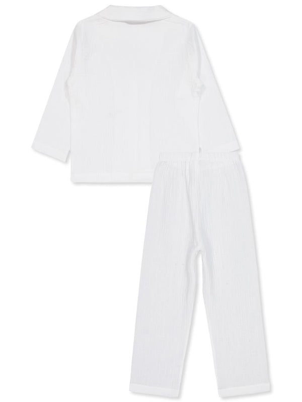 Civil Girls Düz 2-5 Yaş Pijama Takımı - Ekru