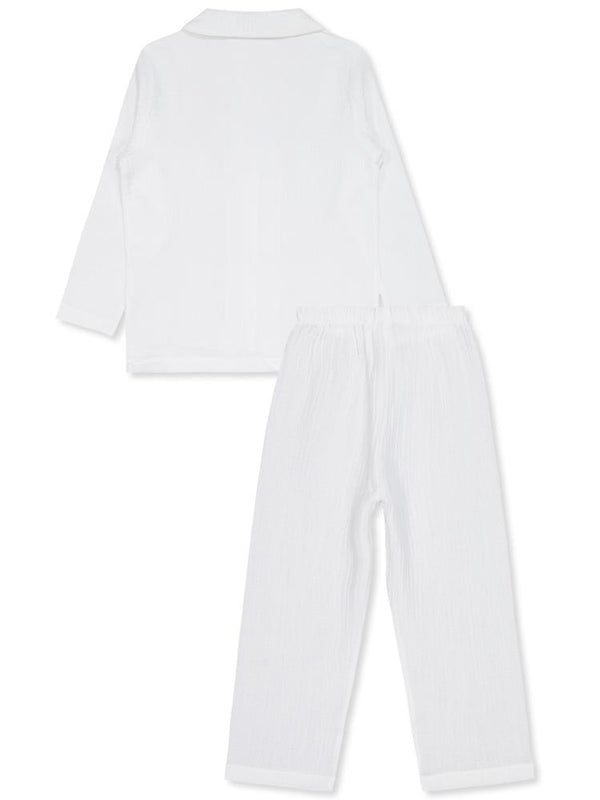 Civil Girls Düz 6-9 Yaş Pijama Takımı - Ekru