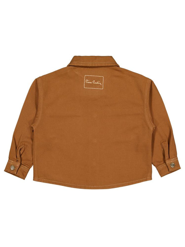 Pierre Cardin Nakışlı 2-5 Yaş Ceket - Kahverengi