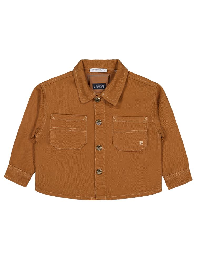 Pierre Cardin Nakışlı 2-5 Yaş Ceket - Kahve