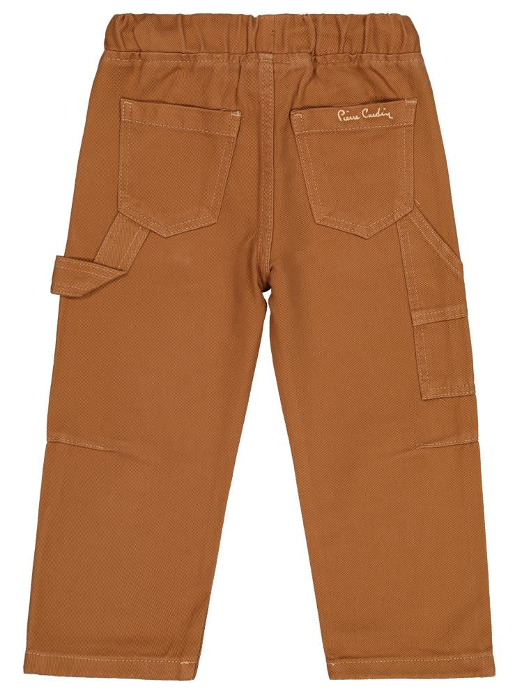 Pierre Cardin Nakışlı 2-5 Yaş Pantolon - Kahverengi
