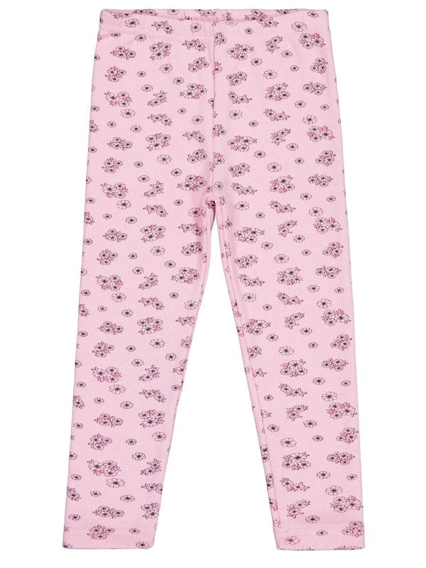 Civil Girls Çıtır Çiçek Desenli 6-9 Yaş Tayt - Pembe