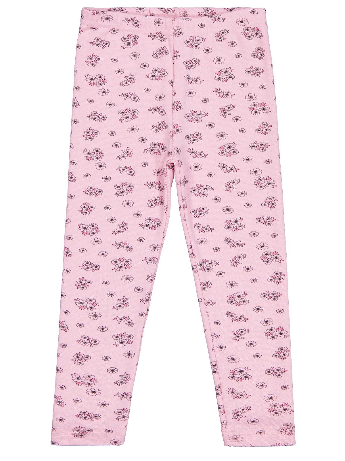 Civil Girls Çıtır Çiçek Desenli 10-13 Yaş Tayt - Pembe