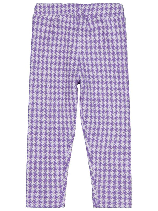 Civil Girls Kazayağı Desen 2-5 Yaş Tayt - Lila