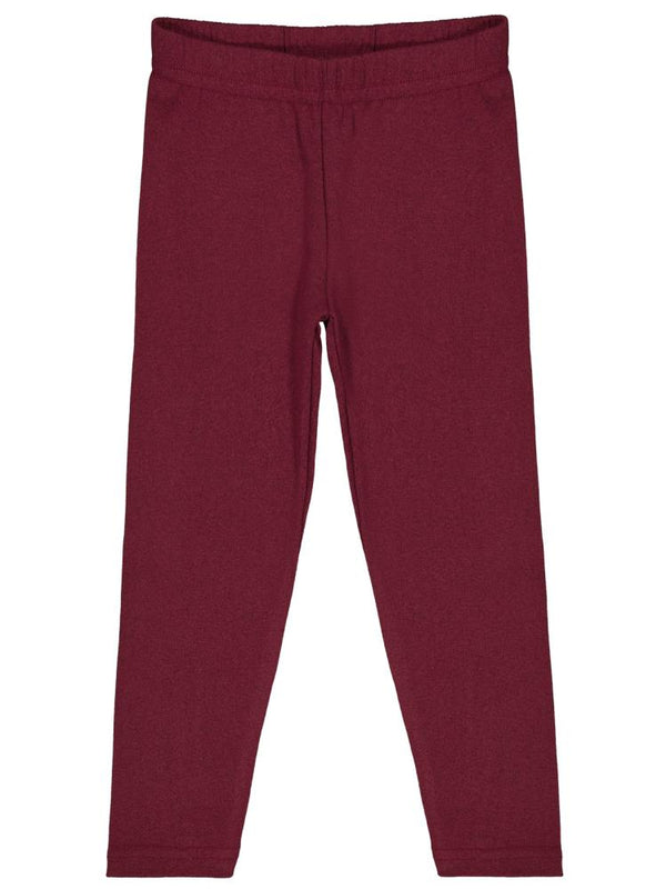 Civil Girls Düz 6-9 Yaş Tayt - Bordo