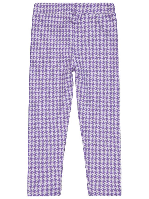 Civil Girls Kazayağı Desen 6-9 Yaş Tayt - Lila