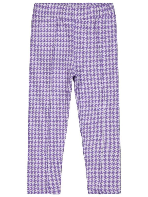 Civil Girls Kazayağı Desen 10-13 Yaş Tayt - Lila