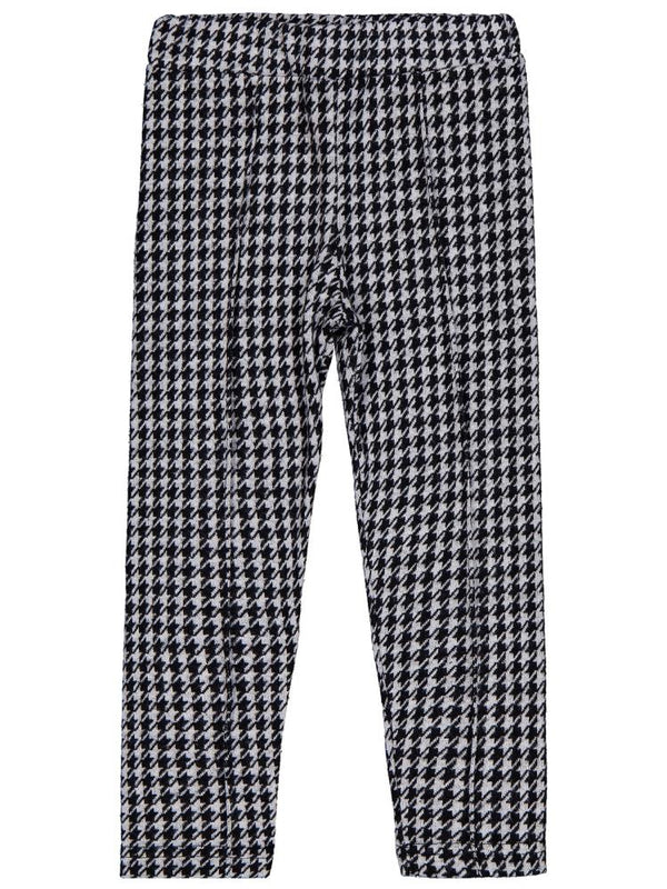 Civil Girls Kazayağı Desen 10-13 Yaş Tayt - Siyah