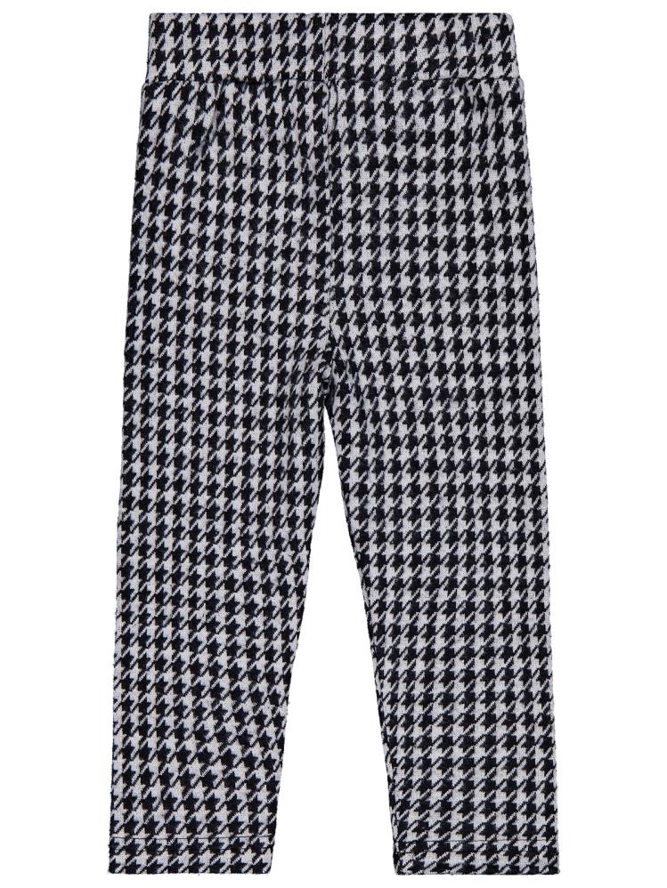 Civil Girls Kazayağı Desen 2-5 Yaş Tayt - Siyah