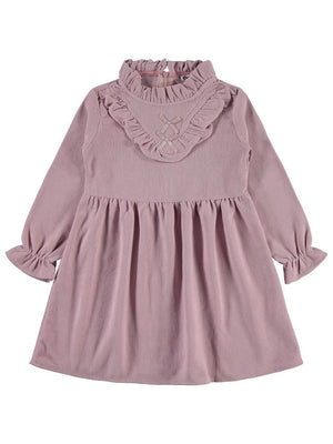 Civil Girls Fiyonklu 6-9 Yaş Elbise - Pembe