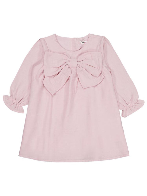Civil Girls Fiyonklu 2-5 Yaş Elbise - Pembe