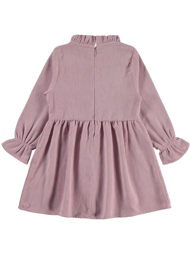 Civil Girls Fiyonklu 2-5 Yaş Elbise - Pembe