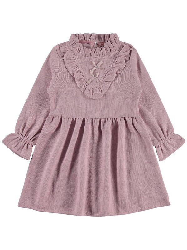 Civil Girls Fiyonklu 2-5 Yaş Elbise - Pembe