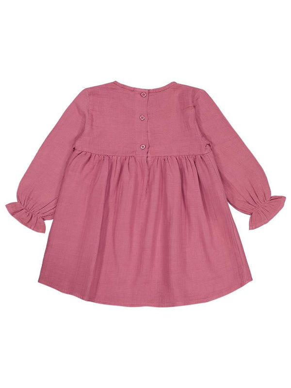 Civil Girls Roba Çiçekli 2-5 Yaş Elbise - Pembe